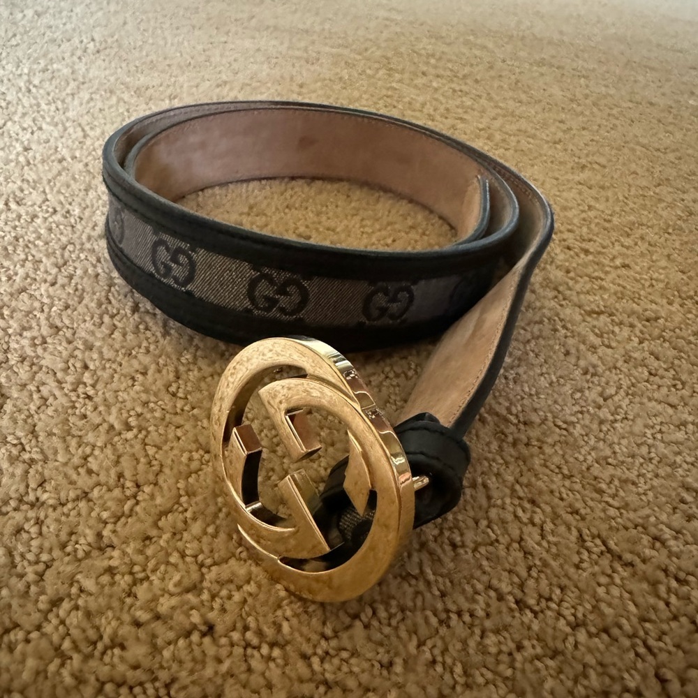 Authentic Gucci Belt Size 85
